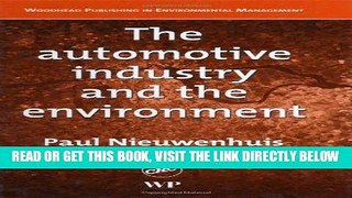 [FREE] EBOOK The Automotive Industry and the Environment (Woodhead Publishing in Environmental