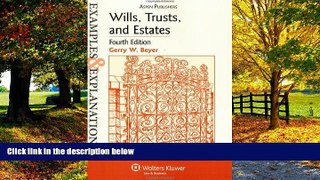 Big Deals  Wills, Trusts, and Estates Examples   Explanations  Best Seller Books Best Seller