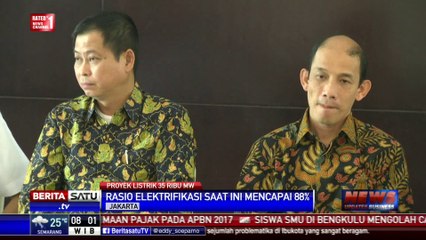 Dua Tahun Pemerintahan Jokowi, Rasio Elektrifikasi Naik 88 Persen