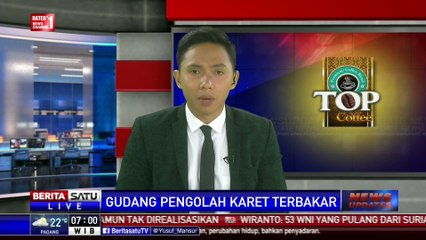 Pabrik Pengolah Karet dan Plastik di Curug Ludes Terbakar