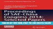 [FREE] EBOOK Proceedings of SAE-China Congress 2014: Selected Papers (Lecture Notes in Electrical