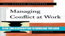 [PDF] Pfeiffer s Classic Activities for Managing Conflict at Work Full Colection