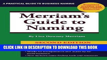 [New] Ebook Merriam s Guide to Naming - Second Edition Free Read