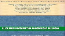 [PDF] Staatliche Schuldscheindarlehen: En Beitrag zur offentlichen Schuldenstrukturpolitik