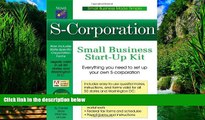 Big Deals  S-Corporation: Small Business Start-up Kit  Best Seller Books Best Seller