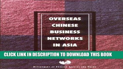 [Free Read] Overseas Chinese Business Networks in Asia Full Download