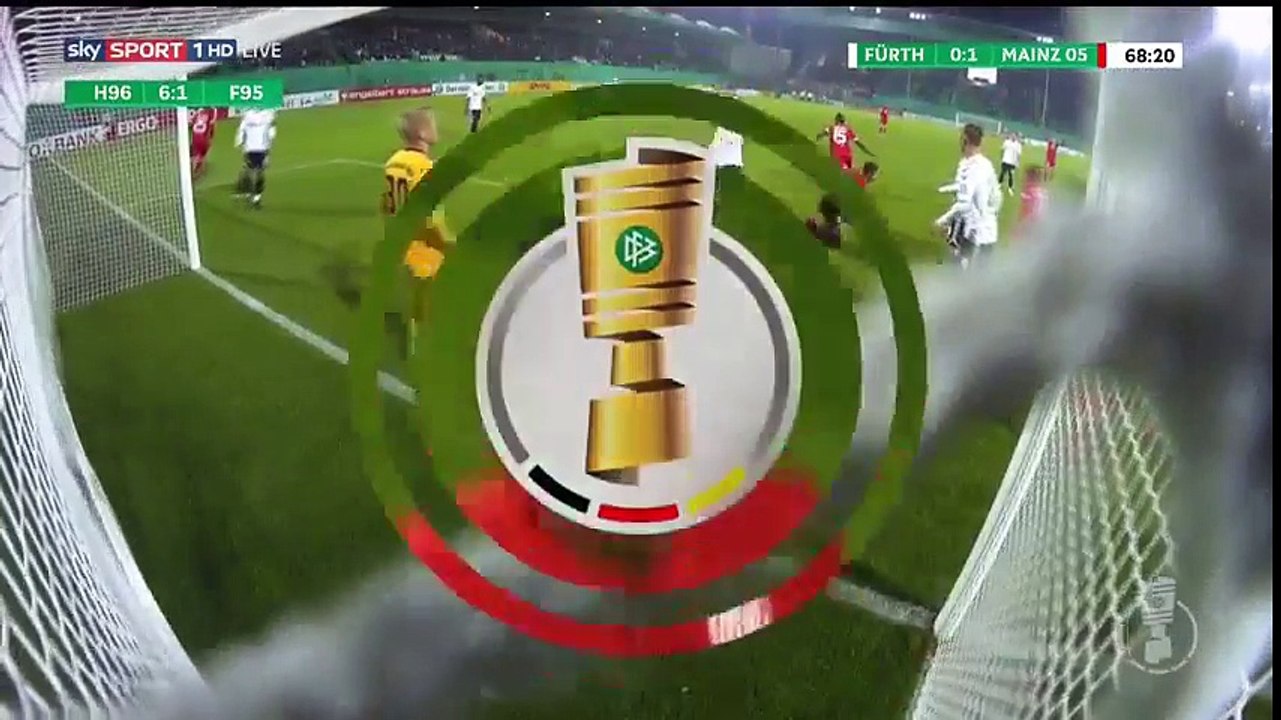 Greuther Furth vs Mainz 2-1  All Goals and Highlights  DFB POKAL 2016