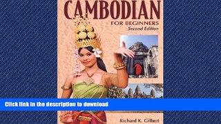 FAVORITE BOOK  Cambodian for Beginners FULL ONLINE