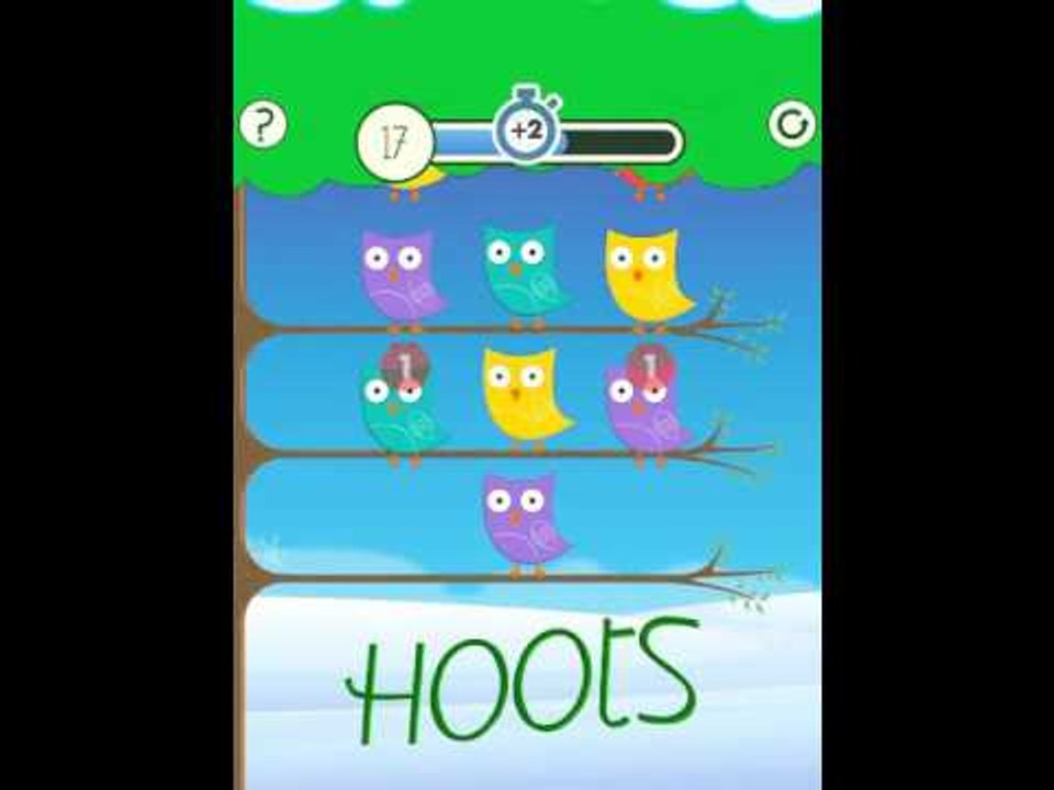 Hoots iOS Gameplay