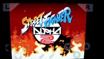 Street Fighter Alpha 2 (Super NES) running on Samsung Galaxy S with Snesoid