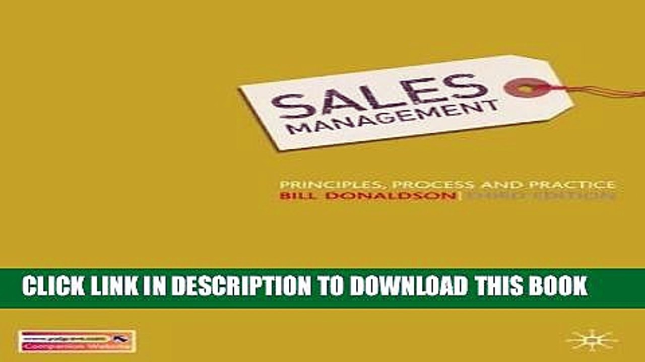 [PDF] Sales Management: Theory and Practice Popular Collection