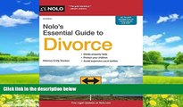Big Deals  Nolo s Essential Guide to Divorce  Full Ebooks Most Wanted