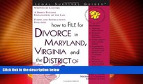 Big Deals  How to File for Divorce in Maryland, Virginia and the District of Columbia (File for