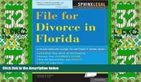 Big Deals  How to File for Divorce in Florida, 9E  Best Seller Books Most Wanted