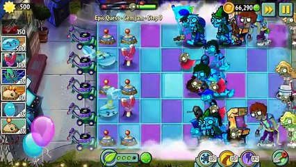 Plants vs Zombies 2 - Epic Quest: Gem Jam - Step 9