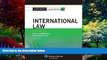 Big Deals  Casenotes Legal Briefs: International Law Keyed to Carter, Trimble,   Weiner, 6th