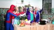 01.Spiderman Frozen Elsa Prank Halloween Harley Quinn Vampire Superman Batman Superhero in real life
