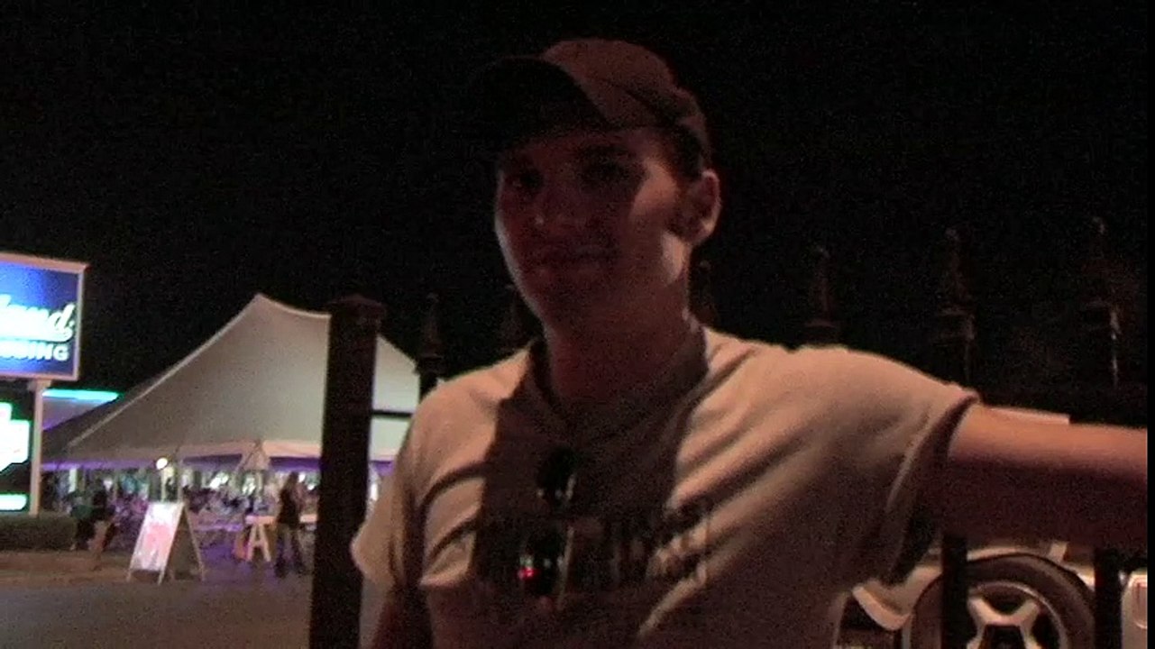 Chatting with Cody Slaughter before his interview at Elvis Week 2011