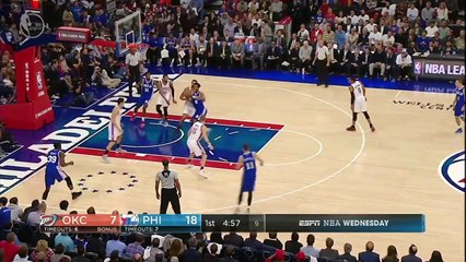 Oklahoma City Thunder vs Philadelphia Sixers - Highlights - October 26, 2016 - 2016 17 NBA Season