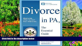 Big Deals  Divorce in PA: The Essential Guide  Best Seller Books Most Wanted