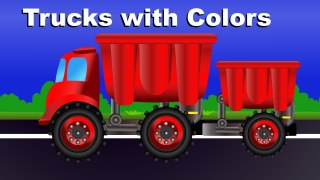 Truck Toys with  Learning Colors for Children Kids Toddlers, Baby Play Videos