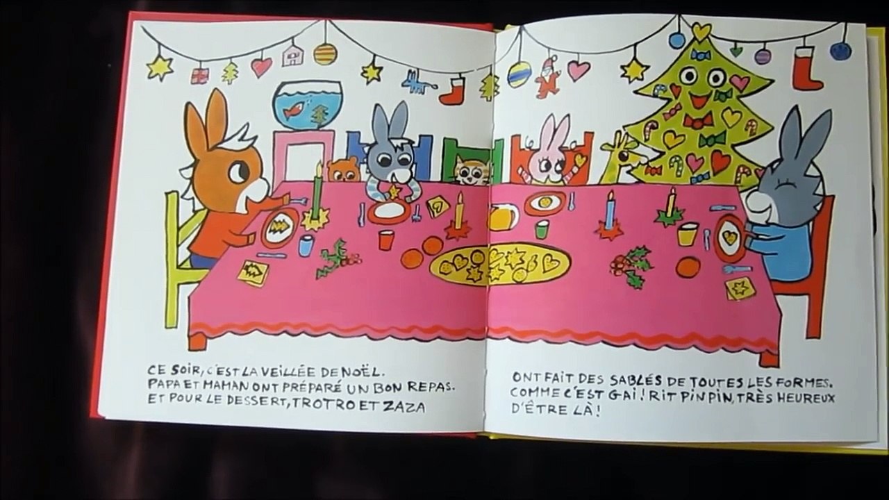 histoire pour les enfants par livraginarium: lâne trotro et zaza fêtent noël