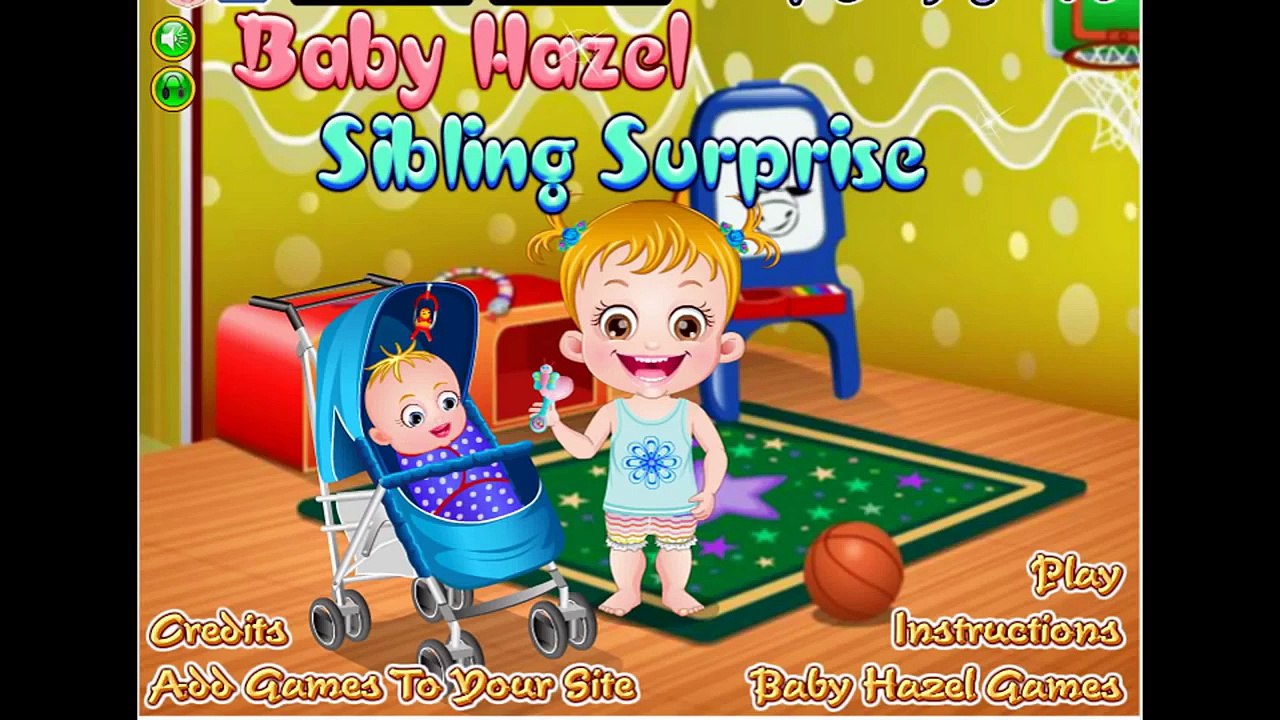 Baby Hazel Sibling Care Games - Compilation - Game Video For Kids Children - in english