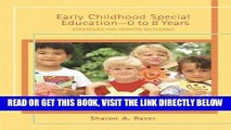 [Free Read] Early Childhood Special Education - 0 to 8 Years: Strategies for Positive Outcomes 1st