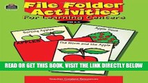 [Free Read] File Folder Activities for Learning Centers Free Online