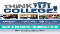 [Free Read] Think College!: Postsecondary Education Options for Students with Intellectual