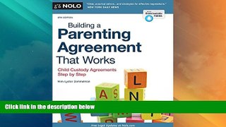 Big Deals  Building a Parenting Agreement That Works: Child Custody Agreements Step by Step  Full
