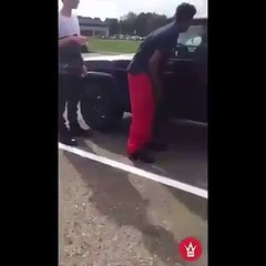 when racist driver calls him the 'n word' was he wrong for destroying the racists car