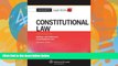 Big Deals  Casenote Legal Briefs: Constitutional Law, Keyed to Sullivan and Feldman, Eighteenth