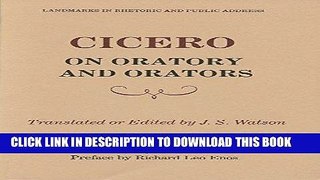 [Free Read] Cicero on Oratory and Orators Full Online