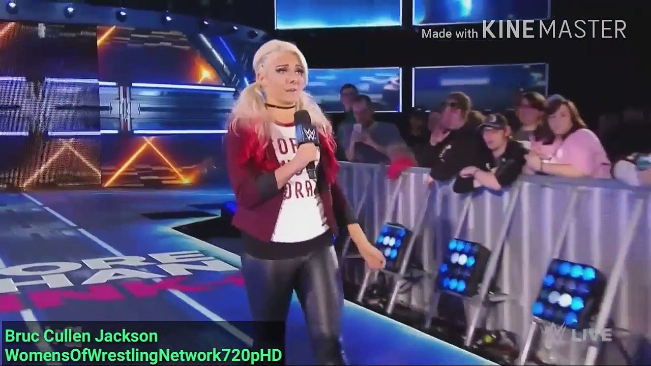 720pHD WWE SmackDown Live 2016.10.25 Alexa Bliss & Becky Lynch Segment