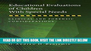 [Free Read] Educational Evaluations of Children With Special Needs: Clinical and Forensic