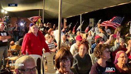 10/27: U.S. election: hundreds gather in Jerusalem to hear GCP nominee