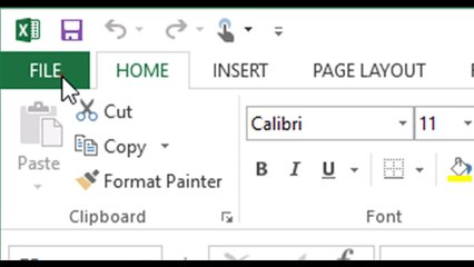 3. Save an Excel File