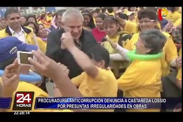 Procuraduría denunció a Luis Castañeda por presuntas irregularidades en obras