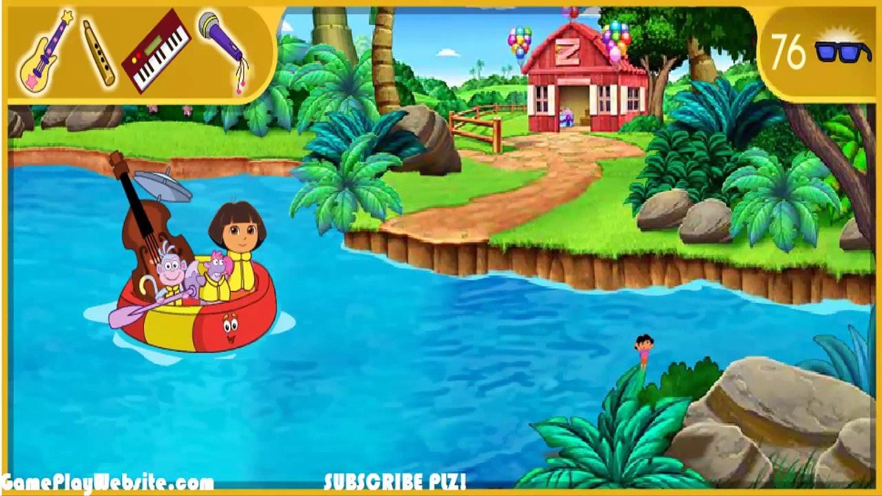 Dora Music concert - Dora Games for Baby and Girls - Online Game for Children
