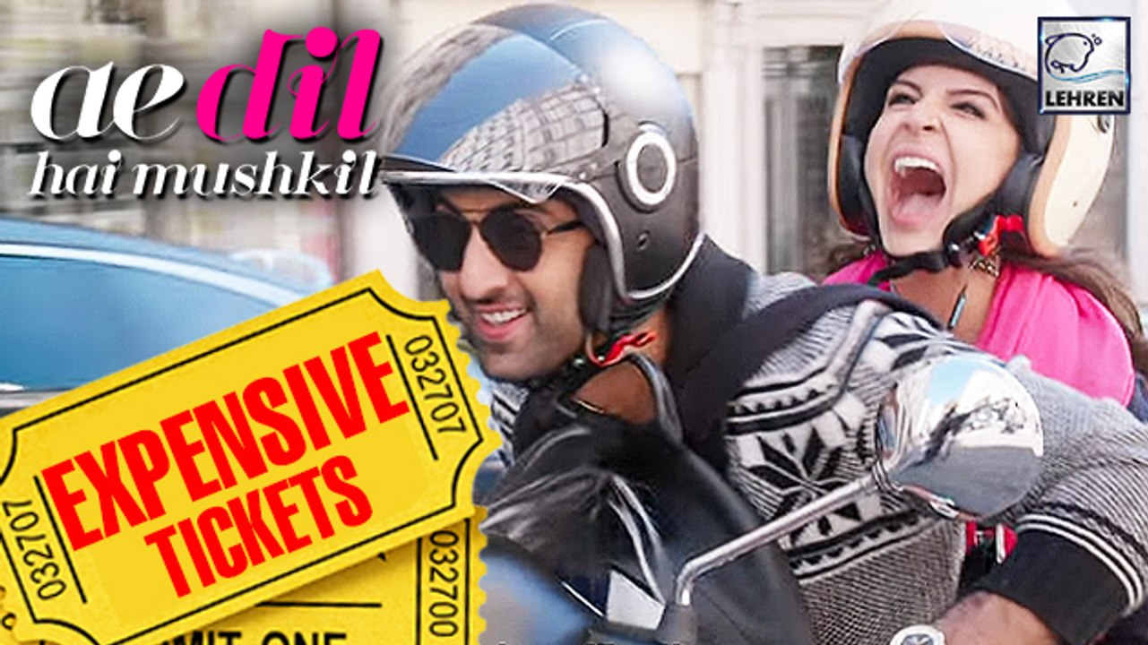 Ae Dil Hai Mushkil SHOCKING Ticket Rates