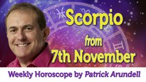 Scorpio Weekly Horoscope from 7th November 2016