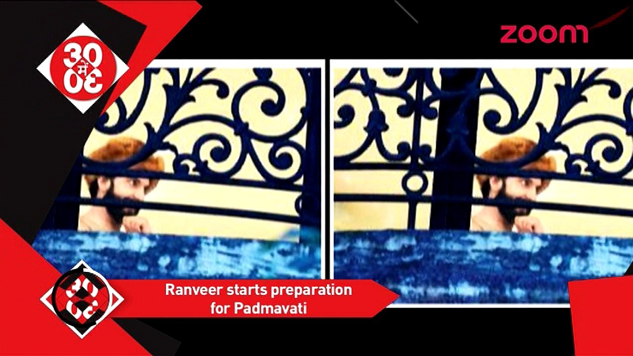 Ranveer Starts Preparations For 'Padmavati' , Hrithik Adopts Aamir's Strategy For 'Kaabil'