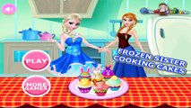 Frozen Sisters Game Frozen Sister Cooking Cakes | Frozen Games To Play | totalkidsonline