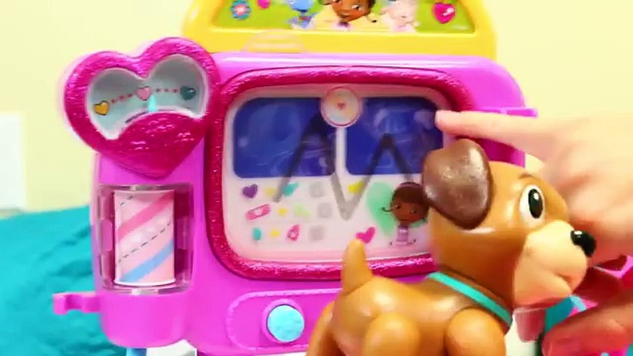Doc McStuffins TOY HOSPITAL Care Cart Baby Alive Check Up Dr Sandra & Lambie Get Well NEW 2016 Toys