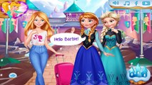 Barbies Trip To Arendelle Disney Frozen Princess Elsa Anna and Barbie