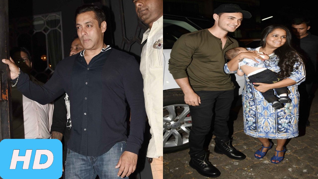 Salman Khan Spotted At Aayush Sharma's BIRTHDAY BASH!