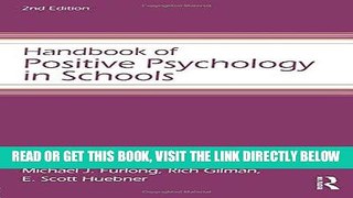 [Free Read] Handbook of Positive Psychology in Schools Full Online