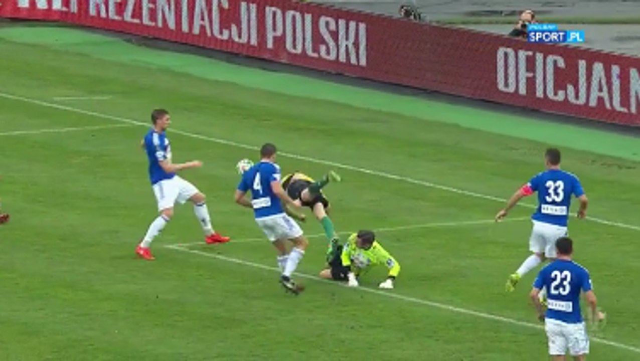 Wojciech Caniboł Hilarious Last Minute Dive vs Wigry Suwalki!