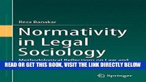 [EBOOK] DOWNLOAD Normativity in Legal Sociology: Methodological Reflections on Law and Regulation